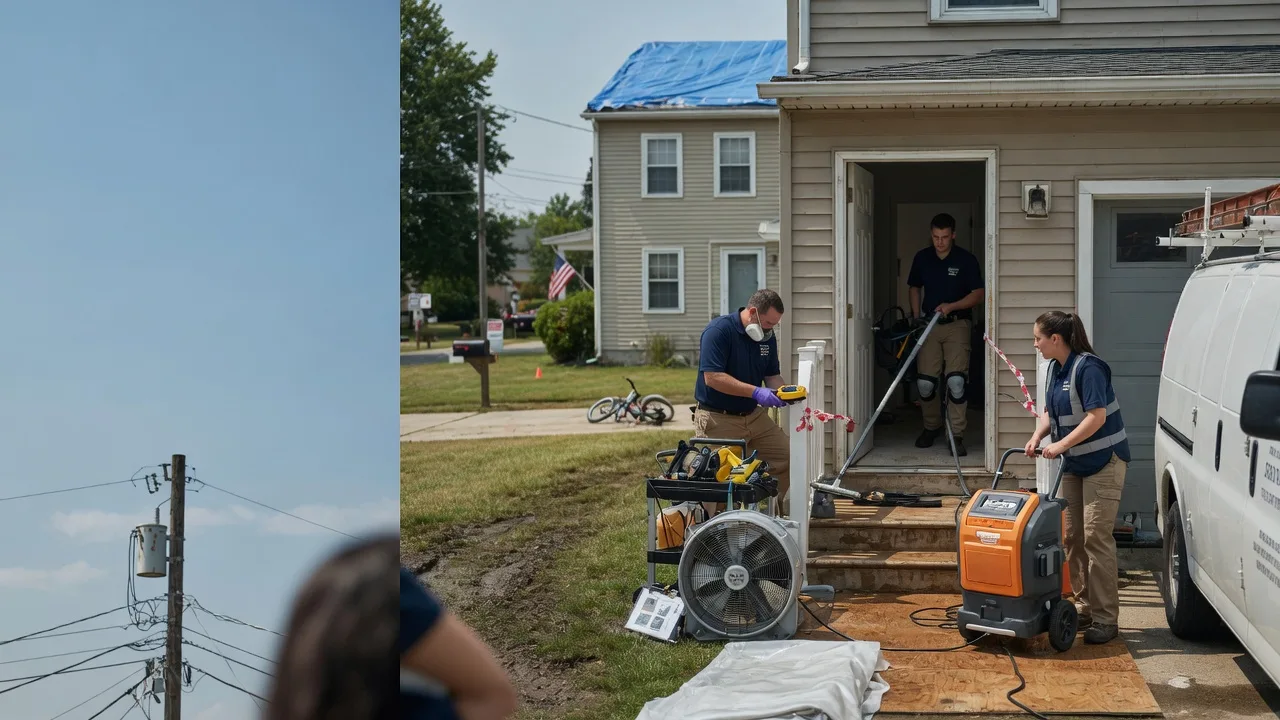 Water Damage Repair in Melville, LA near me